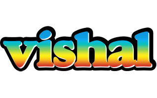 Vishal color logo