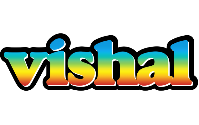 Vishal color logo