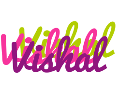 Vishal flowers logo
