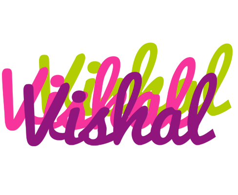 Vishal flowers logo