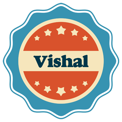 Vishal labels logo