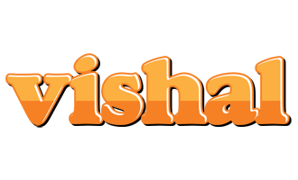 Vishal orange logo