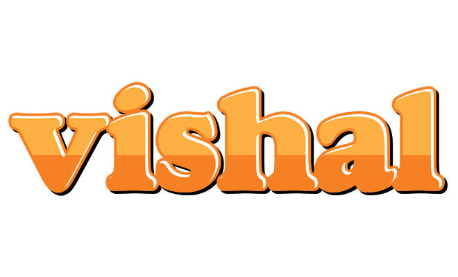 Vishal orange logo