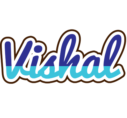 Vishal raining logo