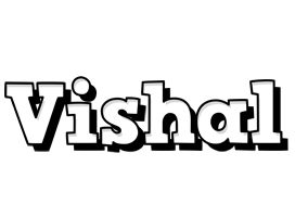 Vishal snowing logo