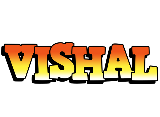 Vishal sunset logo