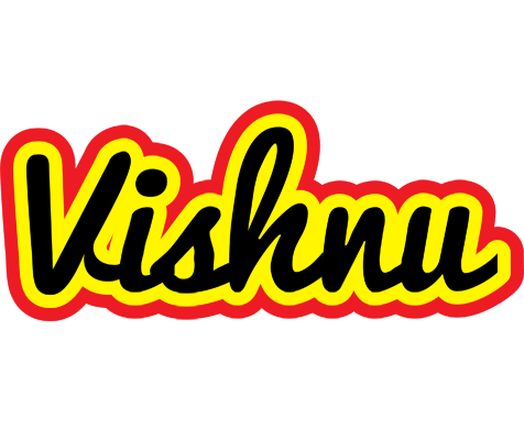 Vishnu flaming logo