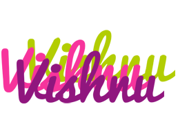 Vishnu flowers logo