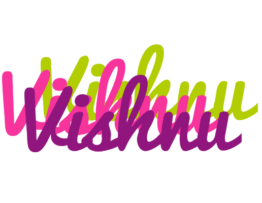 Vishnu flowers logo