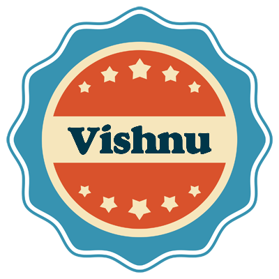 Vishnu labels logo