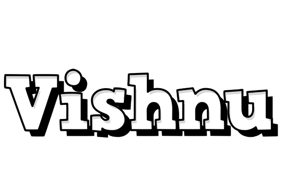 Vishnu snowing logo