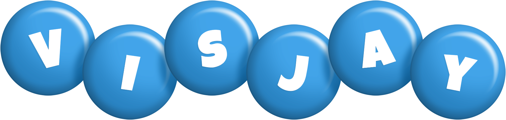 Visjay candy-blue logo