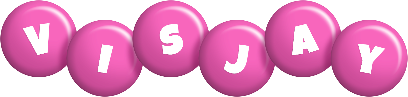 Visjay candy-pink logo