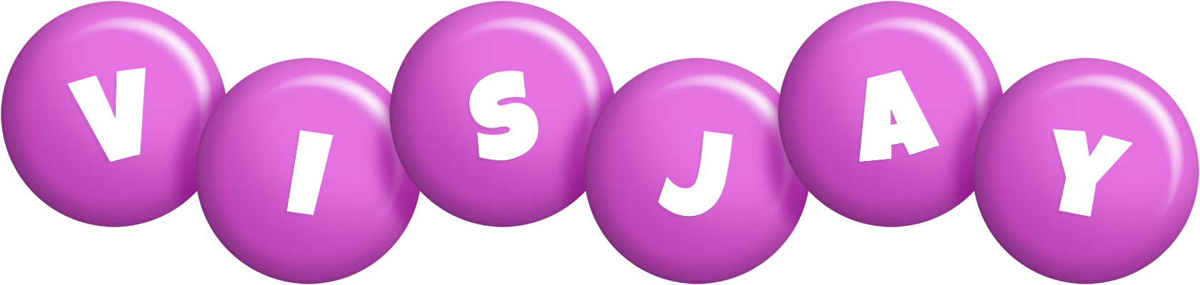 Visjay candy-purple logo