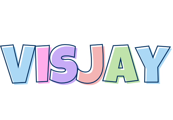 Visjay pastel logo