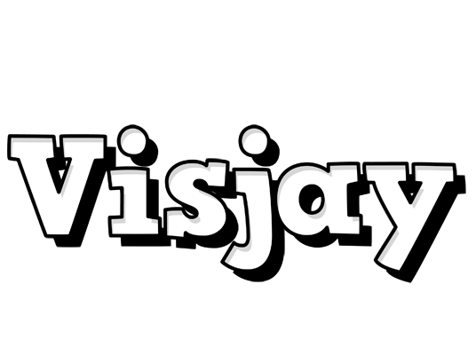 Visjay snowing logo