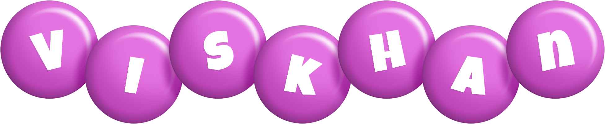 Viskhan candy-purple logo