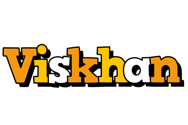 Viskhan cartoon logo