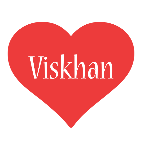 Viskhan love logo