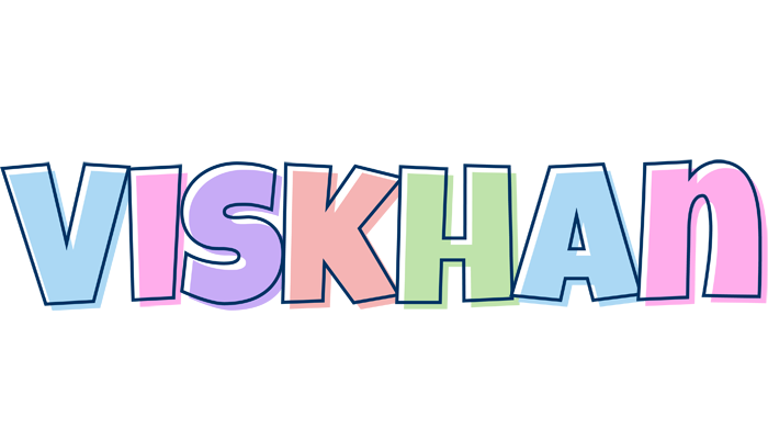 Viskhan pastel logo