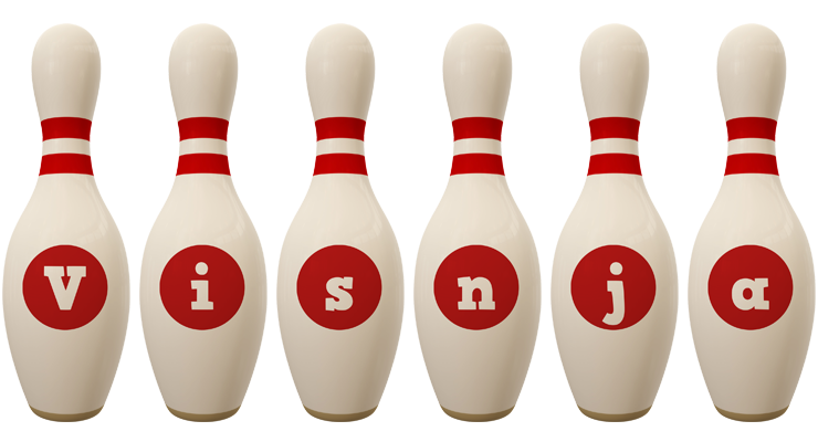 Visnja bowling-pin logo