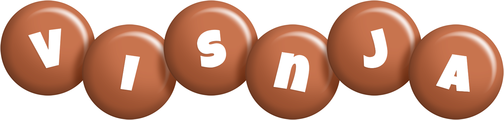 Visnja candy-brown logo