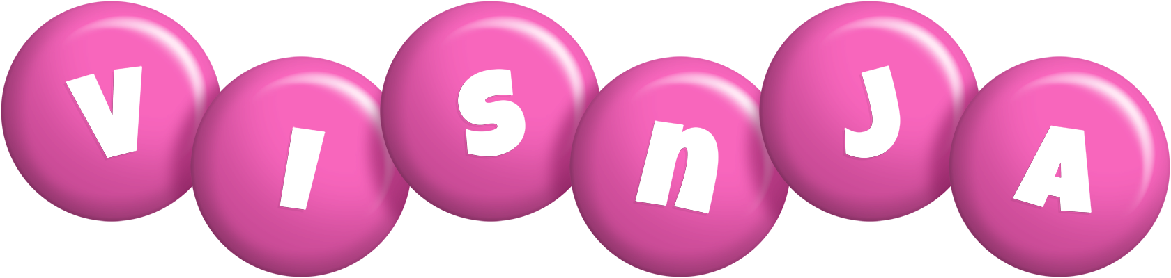 Visnja candy-pink logo