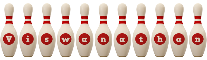 Viswanathan bowling-pin logo