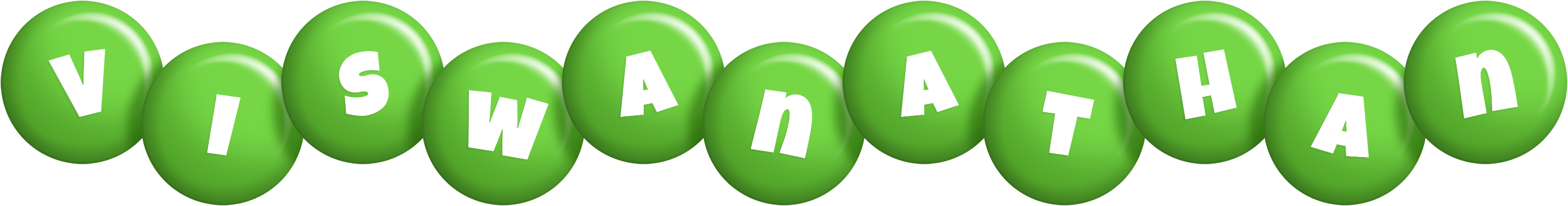 Viswanathan candy-green logo