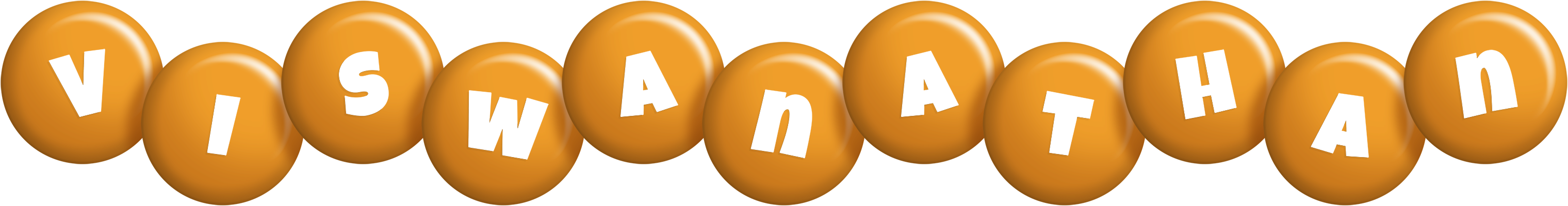 Viswanathan candy-orange logo