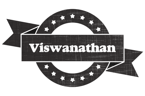 Viswanathan grunge logo