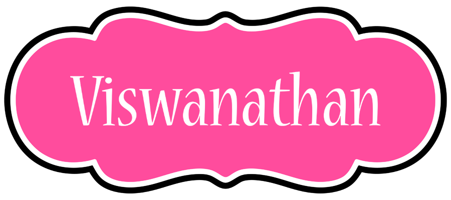 Viswanathan invitation logo