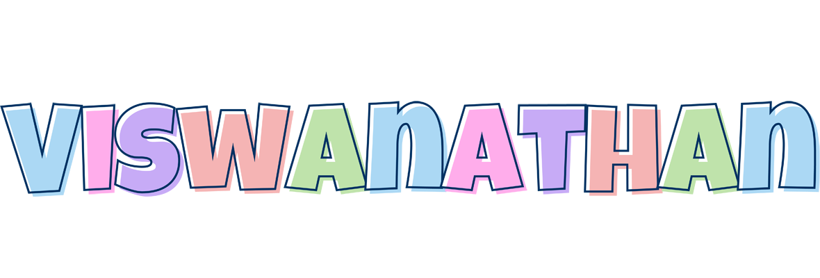 Viswanathan pastel logo