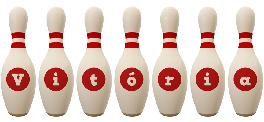 Vitória bowling-pin logo