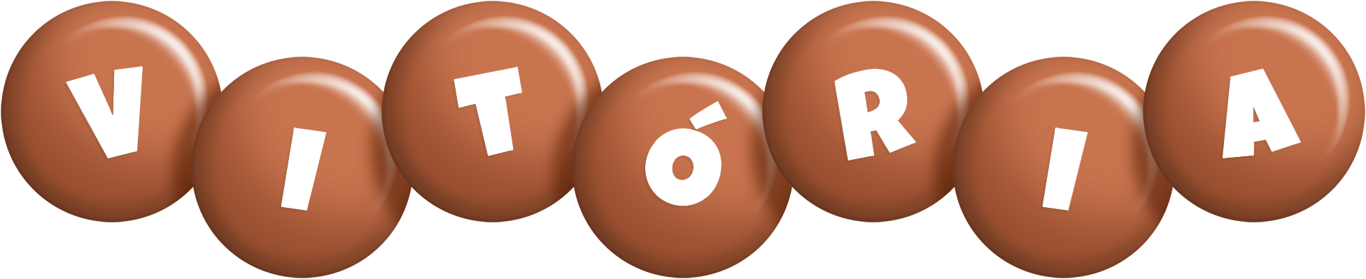 Vitória candy-brown logo