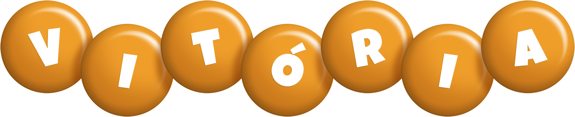 Vitória candy-orange logo