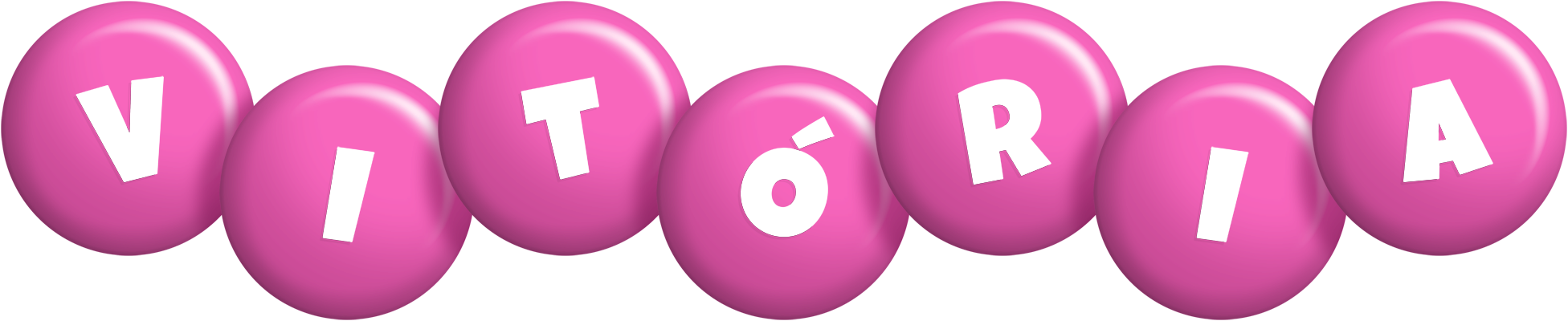 Vitória candy-pink logo