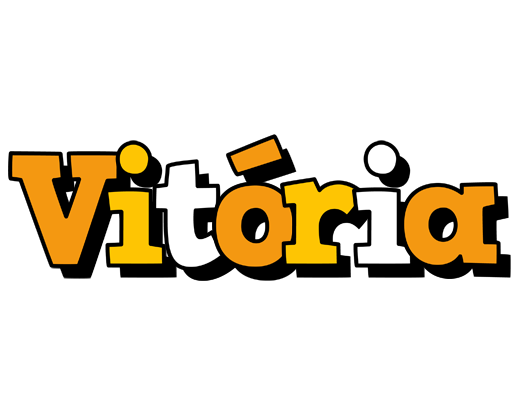 Vitória cartoon logo