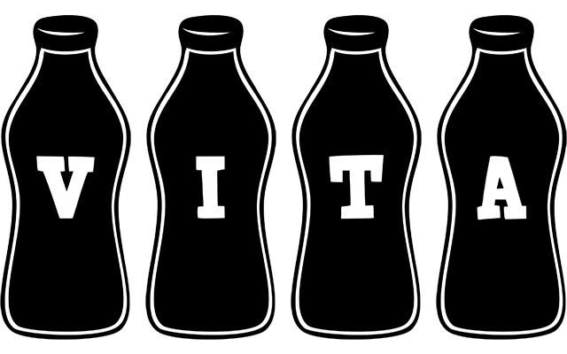 Vita bottle logo