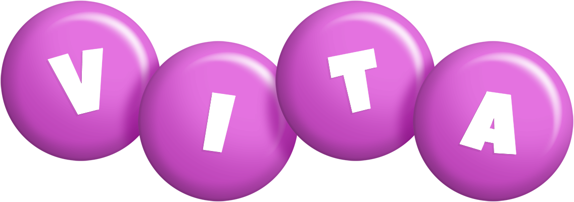 Vita candy-purple logo