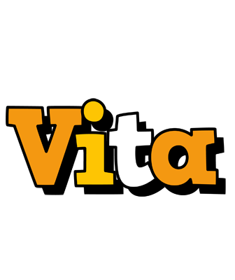 Vita cartoon logo