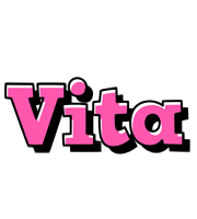 Vita girlish logo