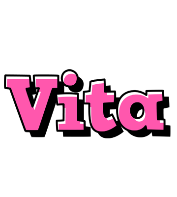 Vita girlish logo