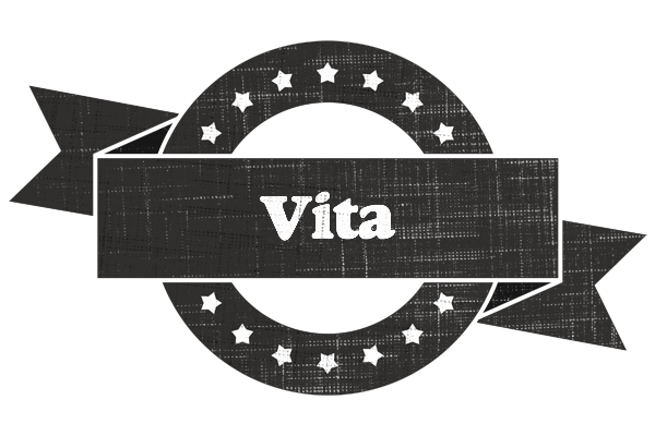 Vita grunge logo