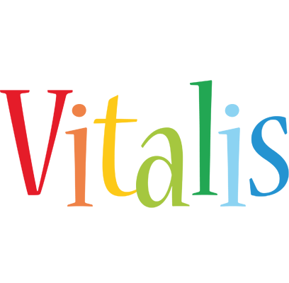 Vitalis birthday logo