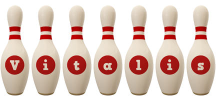 Vitalis bowling-pin logo