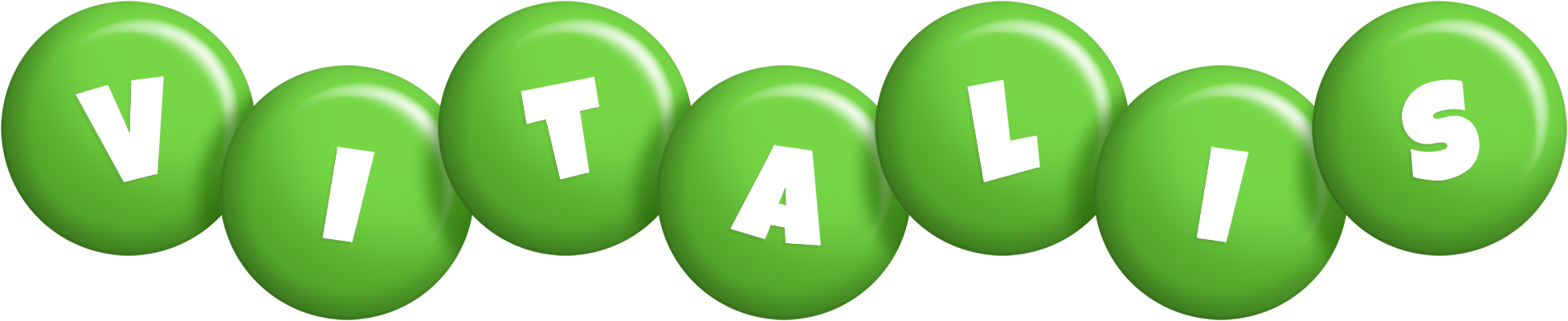 Vitalis candy-green logo