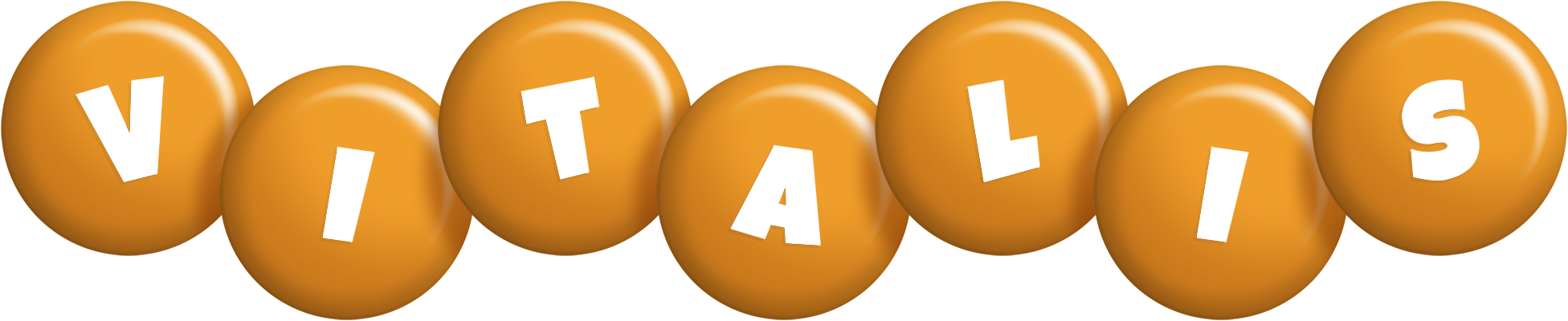 Vitalis candy-orange logo