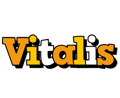 Vitalis cartoon logo