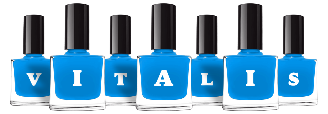 Vitalis glossy logo